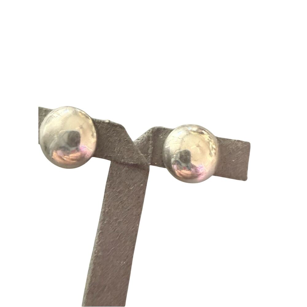 925 Sterling Silver Post  Dot Earrings